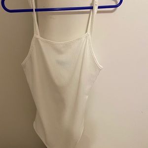 Never worn white bodysuit